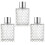 9 Pcs 100ml Square Glass Spray Bottles For Perfume 11