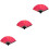 3Pcs Folding Hand Fan For Stage Performance Party Decor Chinese Style 7