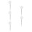 10 Pcs Fish Tank Shrimp Net With Extendable Stainless Steel Handle 5