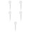 10 Pcs Fish Tank Shrimp Net With Extendable Stainless Steel Handle 7