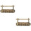2Pcs Vintage Chinese Ancient Combination Lock With Characters 8