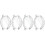 4 Pcs Electroplate Anti Scratch Case For Watch Active 2 44mm 2