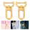 3 Sets Swivel Clasp Detachable Snap Hook For Bag Strap Replacement 11