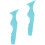10 Pcs Multi-Function Eyeliner Stencil And Silicone Mascara Applicator 2