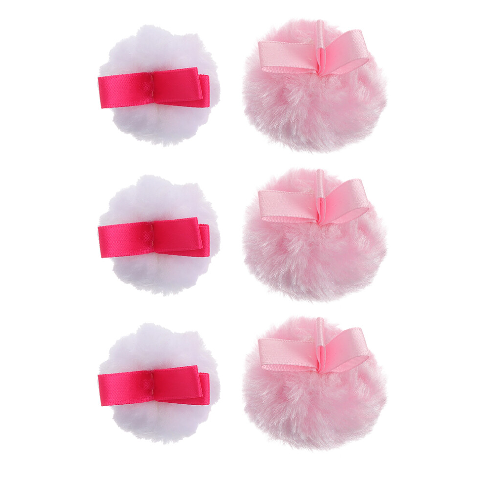 Iplusmile 12 Pcs Fluffy Round Makeup For Face Cosmetic Powder Application