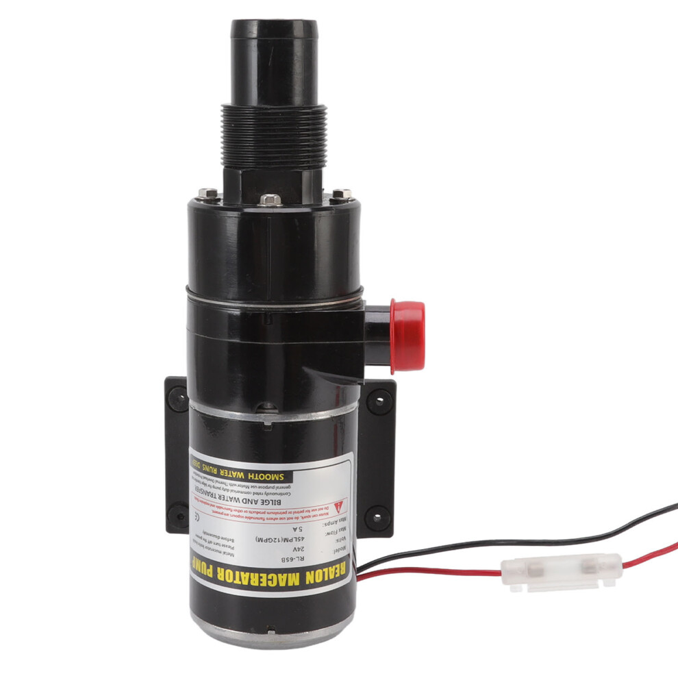 (12V) 24V Macerator Pump Clog Protection Waste Water Toilet Rv Yacht Kitchen 685922774958