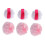 12 Pcs Fluffy Round Makeup For Face Cosmetic Powder Application 3