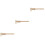 3Pcs Wood Ruler For Measuring Painting And Math Learning 7