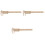 3Pcs Wood Ruler For Measuring Painting And Math Learning 5