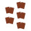 10 Pcs Pu Luggage Handle Covers For Suitcase And Handbag 5