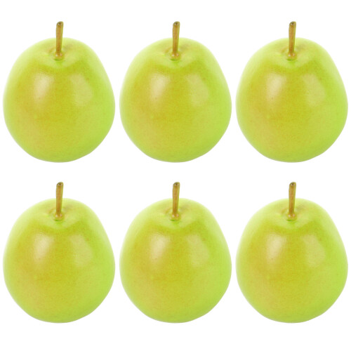 18 Pcs Artificial Pear Decorations Simulated Pear Ornaments 1