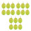 18 Pcs Artificial Pear Decorations Simulated Pear Ornaments 9