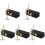 5Pcs Mini Copper Trombone Musical Instrument Desktop Decor 2