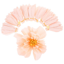 40 Pcs Crepe Paper Flowers For Wedding Party Home Decor Diy