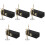 5Pcs Mini Copper Trombone Musical Instrument Desktop Decor 3