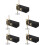 5Pcs Mini Copper Trombone Musical Instrument Desktop Decor 6