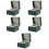 5Pcs Wear-Resistant Watch Case Pu Display Box 9