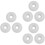 9 Pcs Sewer Deodorant Cover Drain Pipe Sealing Ring Tool 6