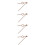 4 Sets Diy Wall Clock Hands Replacement Kit Japanese Pointer 10