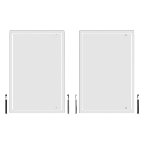 4 Sets Desktop Whiteboard Memo Board Write Note Board 2