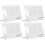 4 Sets Desktop Whiteboard Memo Board Write Note Board 4