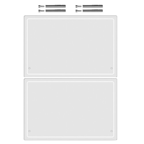 4 Sets Desktop Whiteboard Memo Board Write Note Board 1