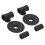 2 Sets Iron Wall Mounted Wine Rack for Bar Decoration 4