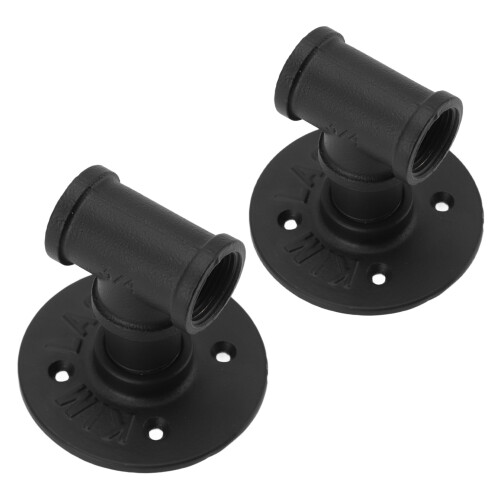 2 Sets Iron Wall Mounted Wine Rack for Bar Decoration 1
