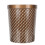Coffee Plastic Trash Can Home Office Round Garbage Storage Bucket 7
