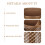 Coffee Plastic Trash Can Home Office Round Garbage Storage Bucket 8