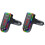2Pcs Car Wireless Adapter Transmitter Fm Card Usb Player Charger 2