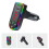 2Pcs Car Wireless Adapter Transmitter Fm Card Usb Player Charger 9