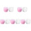 10 Sets Container With Puff Empty Talcum Puff Box 2