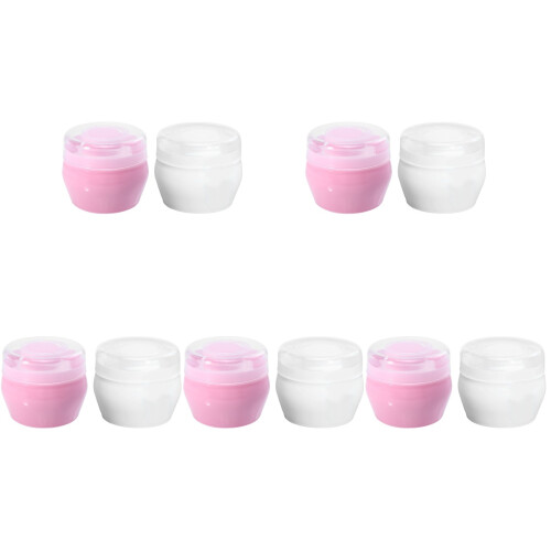 10 Sets Container With Puff Empty Talcum Puff Box 1