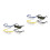 Raindrops 16 Pcs Protective Goggles Windproof Splash-Proof For Outdoor 4