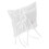 2Pcs White Square Ring Pillow For Wedding Ring Holder 11