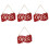 4Pcs Open Closed Sign Rustic Plaque Double Sided Hanging For Bars 3