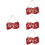 4Pcs Open Closed Sign Rustic Plaque Double Sided Hanging For Bars 6