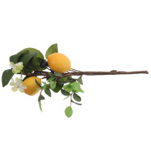 2Pcs Spring Pick With Lemon Blueberry Artificial Fruit For Home Vase