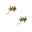 2Pcs Spring Pick With Lemon Blueberry Artificial Fruit For Home Vase 6
