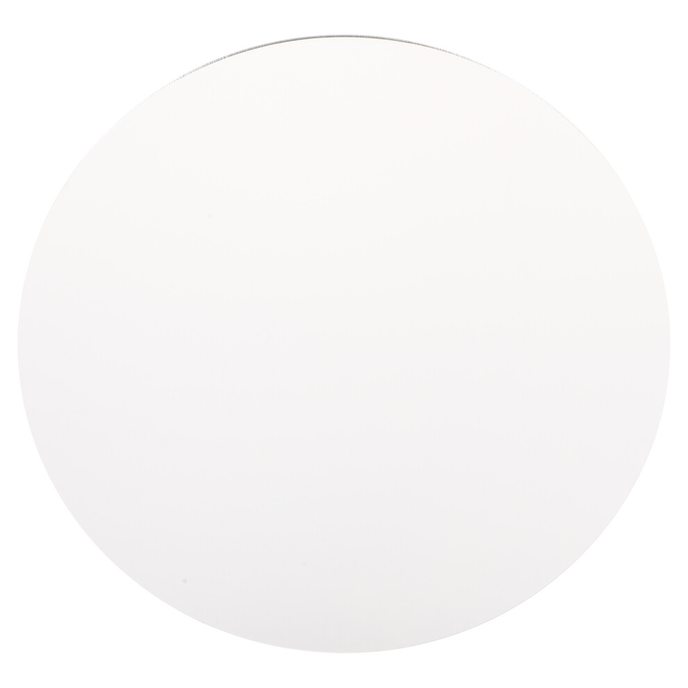 Solustre 4Pcs Diy Round Acrylic Mirror Sheet For Living Room