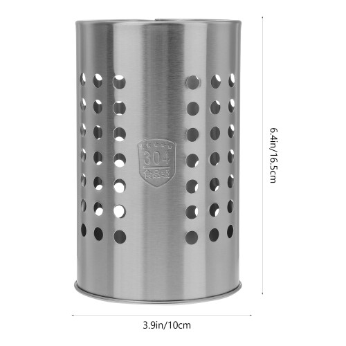 2 Count Cutlery Holders Utensil Storage Metal Silverware Organizer 1