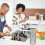 2 Count Cutlery Holders Utensil Storage Metal Silverware Organizer 5