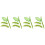 16 Pcs Artificial Veggie Decor (Cucumber, Beans, Edamame) 6