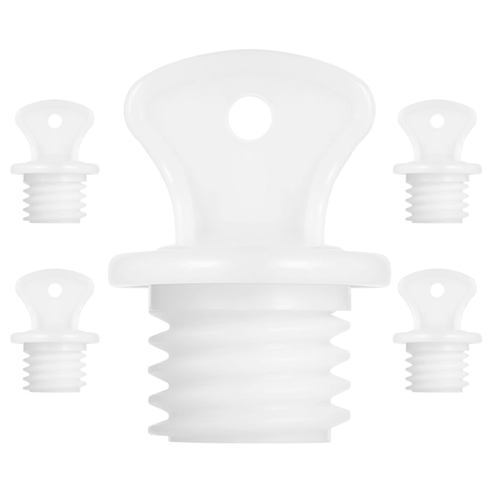 Aboofan 5Pcs Silicone Bottle Topper Seals Replacement For Water Bottles