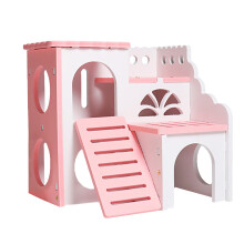 3 Pcs Hamster Sleep Nest Double-Deck House Toy