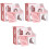 3 Pcs Hamster Sleep Nest Double-Deck House Toy 3