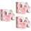 3 Pcs Hamster Sleep Nest Double-Deck House Toy 6