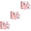 3 Pcs Hamster Sleep Nest Double-Deck House Toy 5