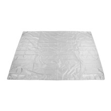 (Silver) Drum Set Cover Silver Coated 420D Oxford Folding Dust Cover Silver